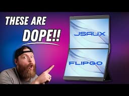 Folding Travel Monitors?! - JSAUX FlipGo