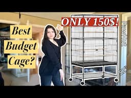 Pawhut 52" Steel Bird Cage Review | Best Budget Cage?