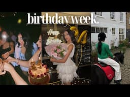 MY 24TH BIRTHDAY | partying with friends, london day out, surprises w boyf