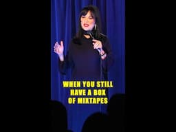 When you still have a box of mixed tapes 🎤😂 Monique Marvez #lol #funny #comedy #life #facts #shorts