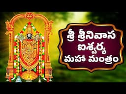 SRI SRINIVASA AISHWARYA MAHA MANTRAM | శ్రీ శ్రీనివాస ఐశ్వర్య మహా మంత్రం | VENKATESWARA SWAMY SONGS