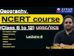 Geography NCERT course | NCERT Fundamentals | Class 6 to 12 Basic to Advance | Avyan Ias