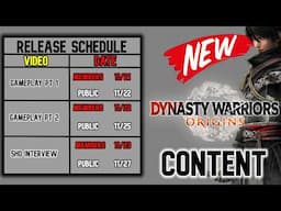 NEW EXCLUSIVE Dynasty Warriors Origins CONTENT IS HERE!