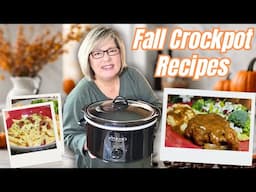 10 MUST TRY CROCKPOT RECIPES TO KICK OFF FALL! EASY SLOW COOKER MEALS FOR BUSY REAL LIFE FAMILIES