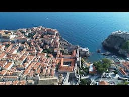 Old Town Dubrovnik BY DRONE!  Great Arial View!  - Dubrovnik Croatia - ECTV