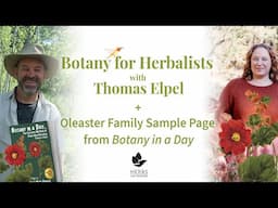 Botany for Herbalists with Thomas Elpel + Oleaster Family Sample Page from Botany in a Day