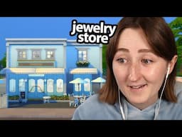 building a JEWELRY STORE in the sims! (Streamed 11/18/24)