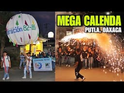 MEGA CALENDA del 55 Aniversario de la EST 15 en Putla Oaxaca