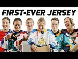 Surprising PWHL stars with their first-ever jerseys