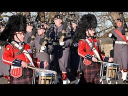 Edinburgh Castle was taken over by The Royal Regiment of Scotland