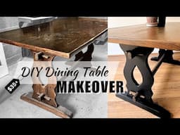 How To Paint, Stain and Oil a Dining Table