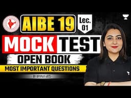 AIBE-19 Live Mock Test (Open Book) | Apurva Vats | Unacademy Judiciary