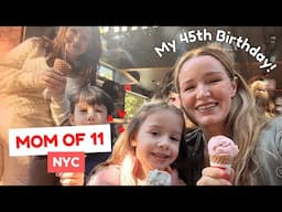 Mom of 11 NYC - My 45th birthday! Etsy pop up & Ice cream in West Village