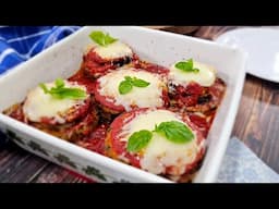 🔴 Eggplant Parmigiana