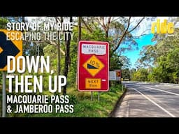 Story of my ride: down Macquarie Pass & up Jamberoo Pass (60km), cycling and scenery near Sydney