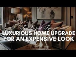 10 Ways to Give Your Home a Luxurious Upgrade: Home Decor Tips