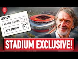 EXCLUSIVE: New Stadium or Revamped Old Trafford?!  Fans Q and A