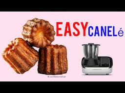 First time making CANELé French pastry - TOKIT OMNI COOK / Thermomix TM5 food processor mould