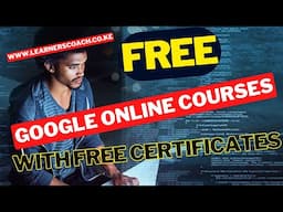 FREE Google Courses With Certificates