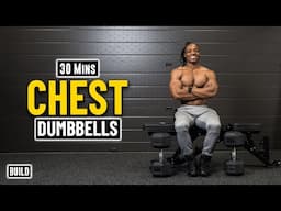 30 Minutes Dumbbell Workout For Bigger Chest & Anterior Delts! | Build Muscle 26