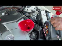 How To Change Engine Oil and Filter on SLK55 AMG Mercedes | R171 Mercedes Oil Change With Oil Pump