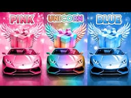 Choose Your Gift...! Pink, Unicorn or Blue 💗🌈💙 How Lucky Are You? 😱