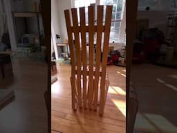 Chair Design: The High Sticking 9/10 #frankgehry #chairdesign #woodworking #furnituredesign