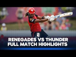 Melbourne Renegades Women v Sydney Thunder Women | Full Match Highlights I 23/11/24