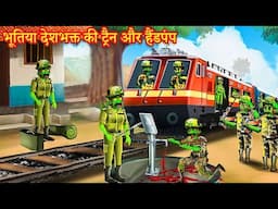 भूतिया देशभक्त की ट्रेन और हैंडपंप | Ghost Indian Army Horror Kahani | Army  train Stories in Hindi