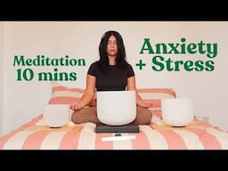 Calming Guided Meditation for Anxiety + Over-thinking (Easy)