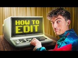 How To Edit Videos For Beginners ('80s VHS Tutorial)