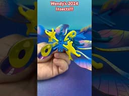 Wendys 2024 Smartlinks Amazing Insects preview! #insects #wendys #meal #collection