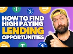 How to find HIGH PAYING LENDING Opportunities (Defi Passive Income)