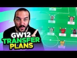 A BIG LONG RAMBLE ABOUT MY FPL TEAM FOR GAMEWEEK 12