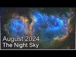 The Night Sky August 2024