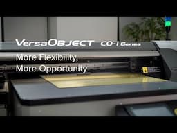 Print On Almost Anything with VersaOBJECT CO i Series Flatbed UV Printers