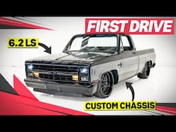 FIRST DRIVE of our 6.2 LS Powered Squarebody!