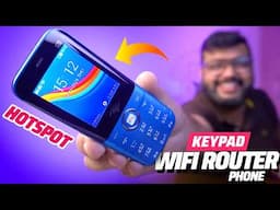 I Bought CHEAP Keypad 4G Phone With Wifi & Hotspot - UNIQUE Keypad Wifi Router Phone!!🤩