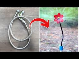 How to Make a Dancing Sprinkler with Old Bidet Hoses