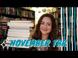 NOVEMBER TBR 2024 | new release thrillers, horror, fantasy & cozy reads!