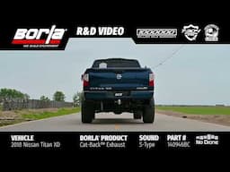 Borla Exhaust for 2016+ Nissan Titan XD