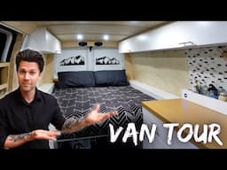 Stealth Van Tour | The Ultimate Cargo Van Conversion for Urban Living