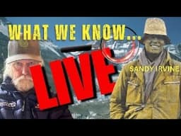 Everest Mystery LIVE: BEHIND THE DISCOVERY of Sandy Irvine on Everest