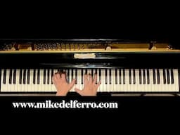 Guter Mond - Beautiful German Folk Song | Solo Piano Performance by Mike del Ferro