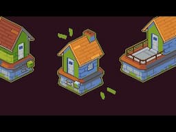 Using Pixel Art to Make Custom Textures for Townscaper