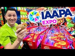 MORE Must See NEW Arcade Games Coming Soon! IAAPA 2024!!