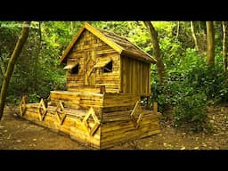 How To Builder House Wood Pallets Shelter In Wilde