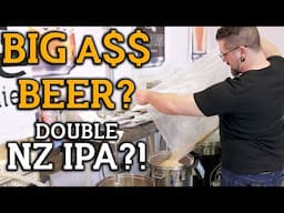 Brad Homebrews on WHICH COAST?? New Zealand DOUBLE IPA Brewzilla Brewday