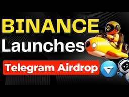 Binance Official Telegram Mining bot - 1000 tokens instant for signup | 100% free