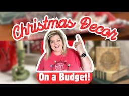 CHRISTMAS DIY DECOR PALOOZA! Budget Christmas Crafts Under $5 Each!